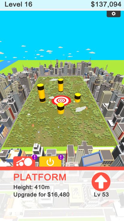 Parachuting游戏截图