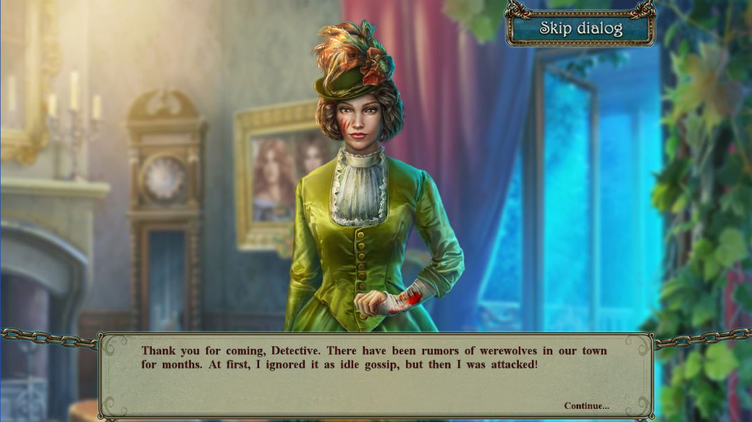 Shadow Wolf Mysteries: Under the Crimson Moon Collector's Edition游戏截图