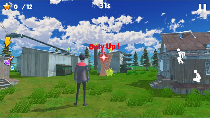 Only Jump Up parkour 3D Game游戏截图
