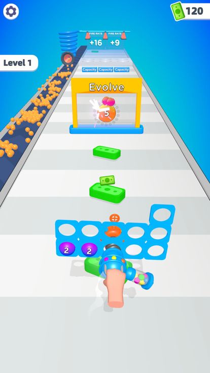 Merge Machine Gun游戏截图