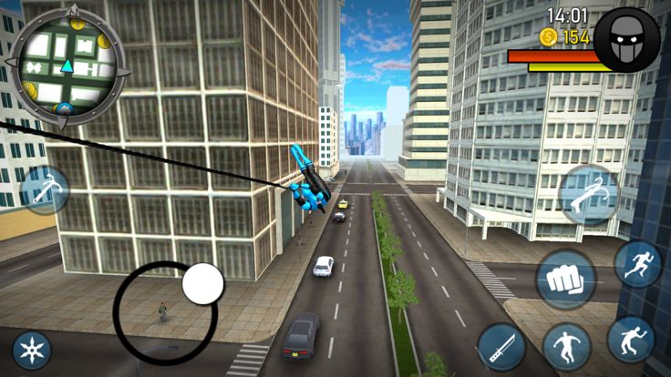 Blue Ninja : Superhero Game游戏截图