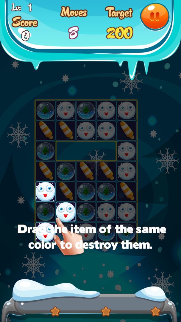雪球小姐和她的冬天游戏截图