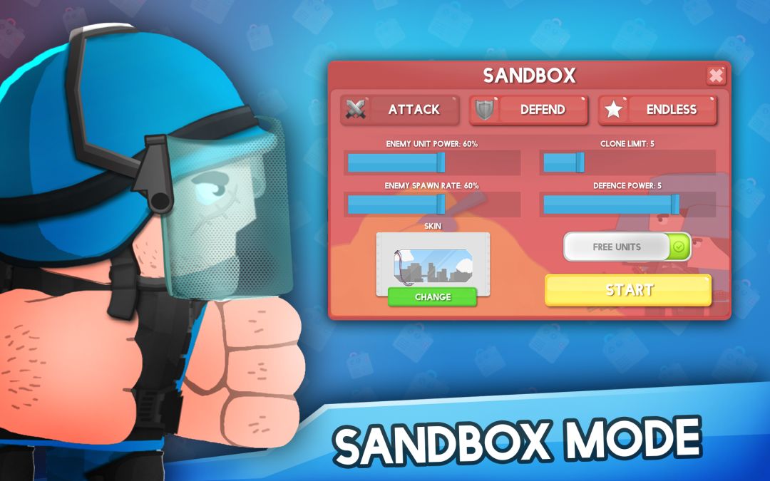 克隆军队:战斗游戏游戏截图