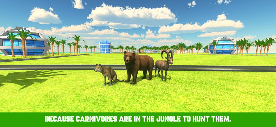 Wild Animal Offline Game游戏截图