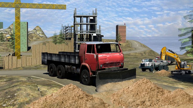 Grand City Construction Road Simulator游戏截图