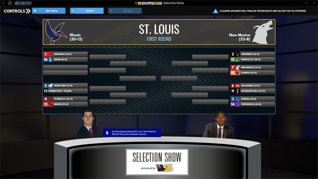 Draft Day Sports: College Basketball 2023游戏截图