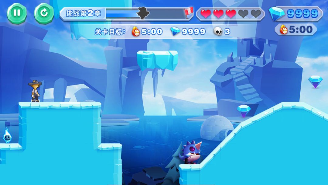 跳跳稻草人游戏截图