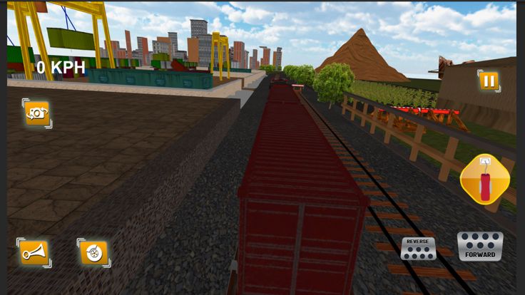 Real Train Simulator 3D Game游戏截图