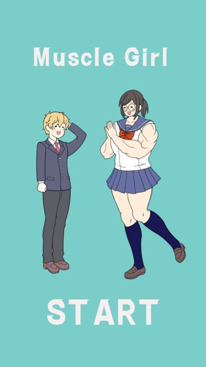 肌肉女孩想保护伦先生。游戏截图