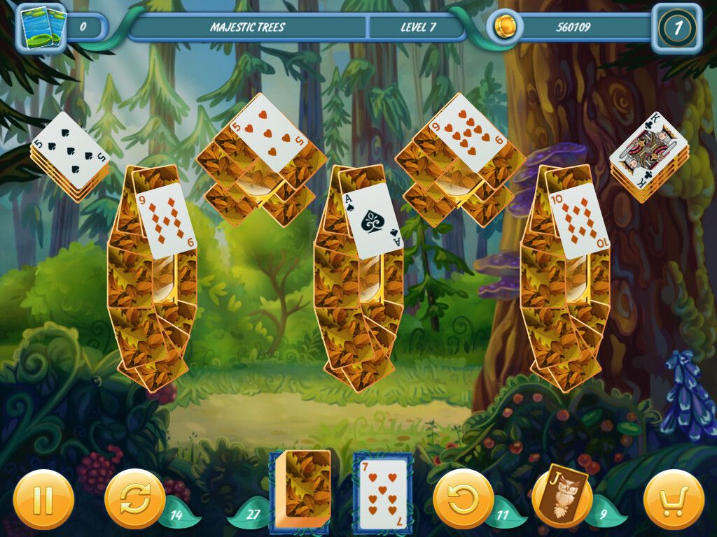 Mystery Solitaire. Dreamcatcher 3游戏截图