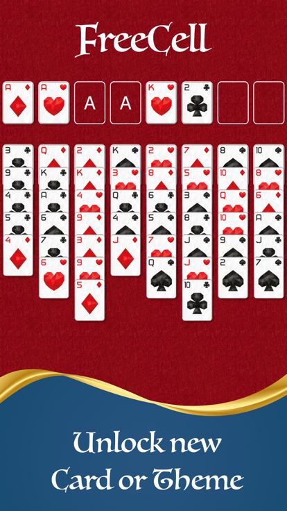 FreeCell Solitaire Watch Game游戏截图