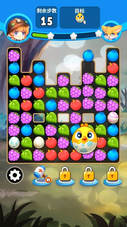 梦幻动物园：消消乐游戏截图