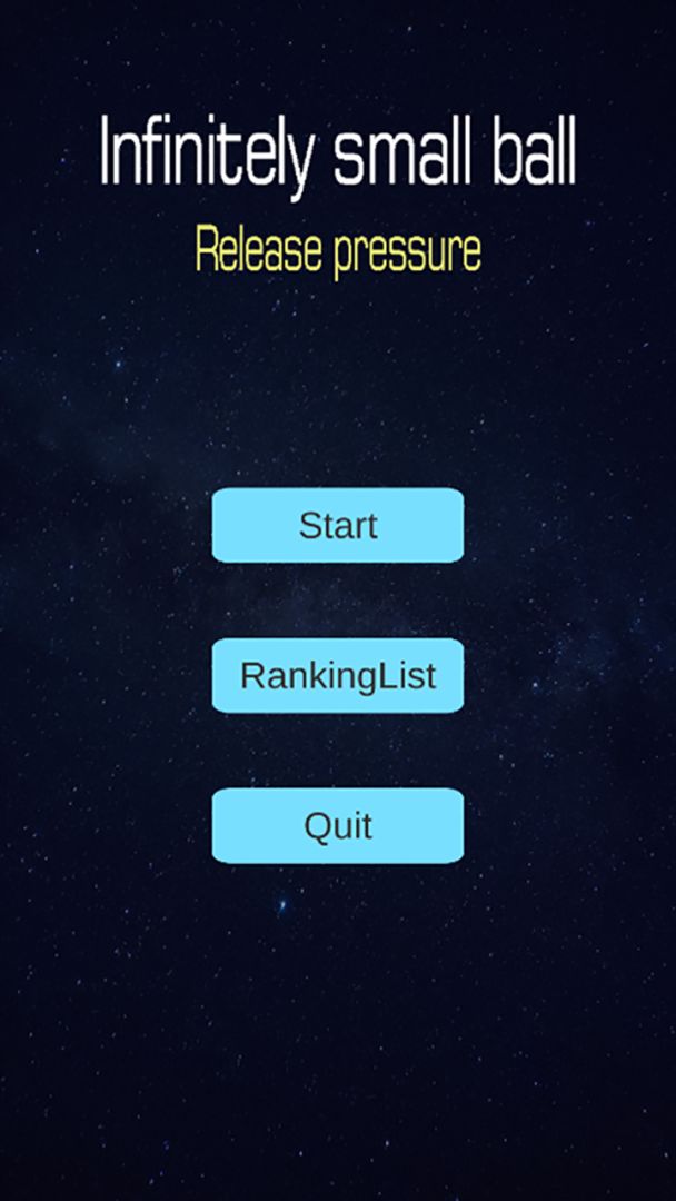 Infinitely small ball: release pressure游戏截图