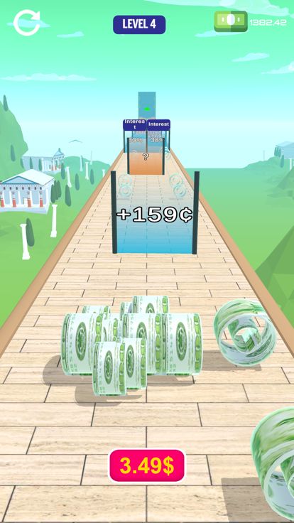 Slap Money 3D - Rich Sideswipe游戏截图