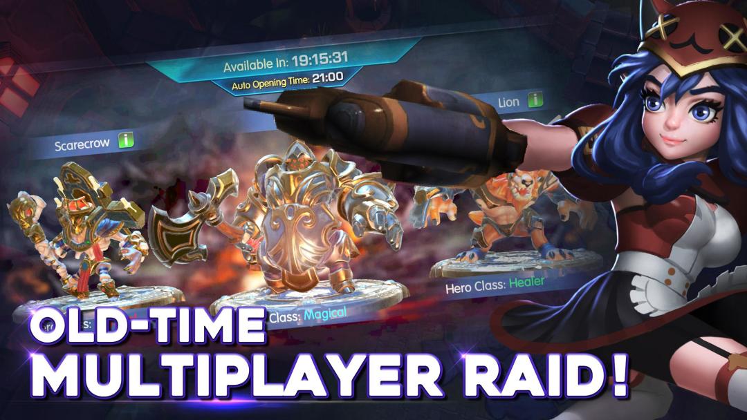 Sins Raid-Fantasy Strategy RPG游戏截图