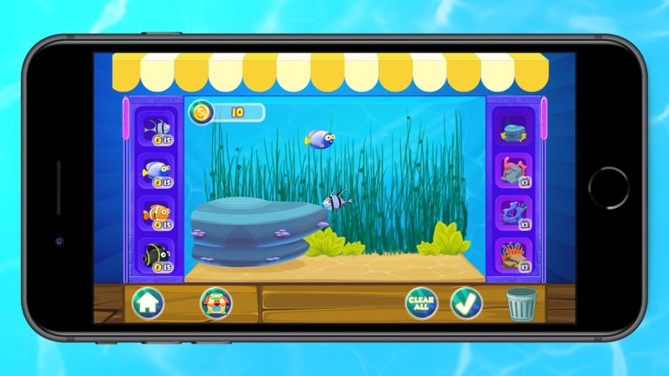 My Aquarium: Fish Tank Sim游戏截图