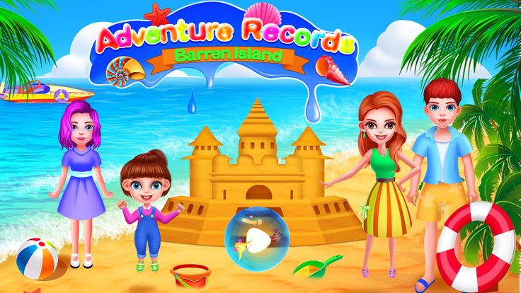 冒险荒岛-女孩游戏游戏截图