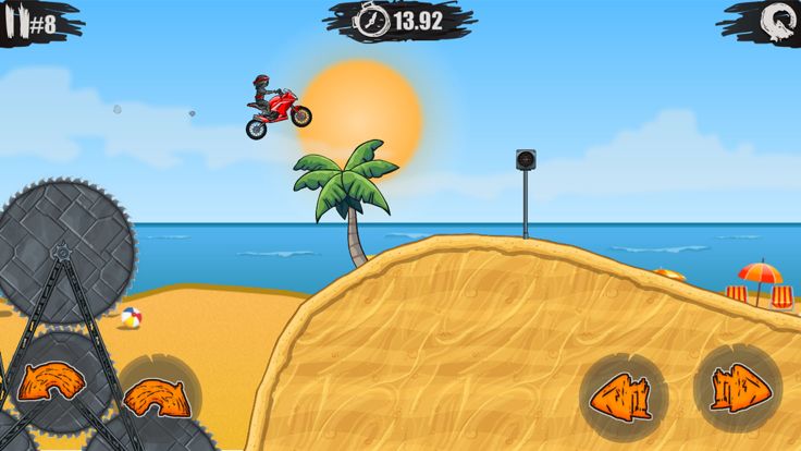 疯狂特技摩托 - 全民赛车漂移游戏游戏截图