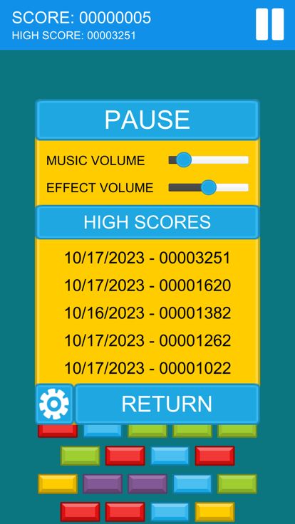 Bricks Breaker Deluxe游戏截图