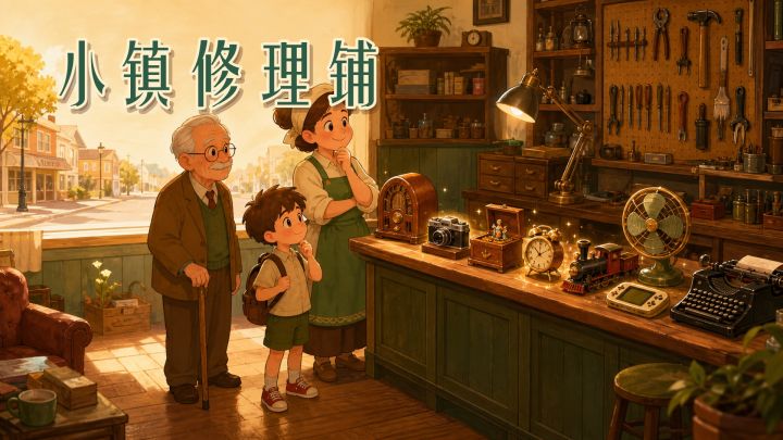 小镇修理铺 封面
