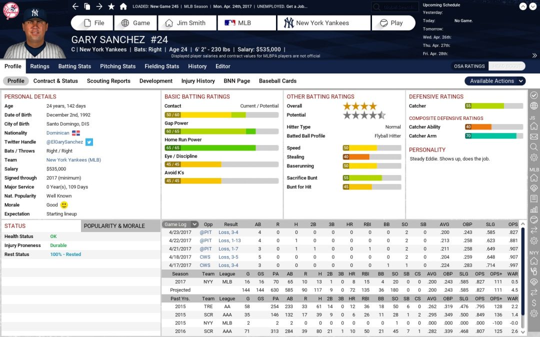 Out of the Park Baseball 18游戏截图