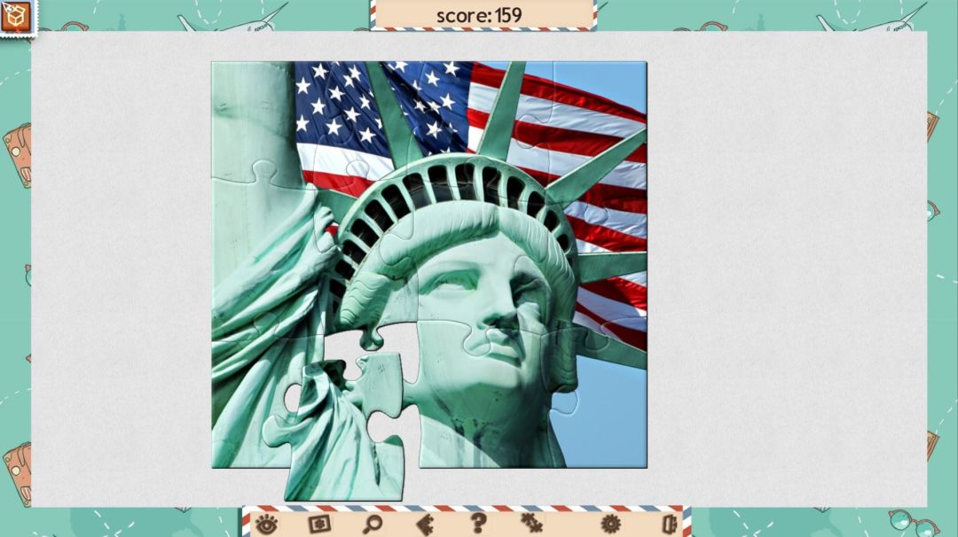 1001 Jigsaw American Puzzles游戏截图