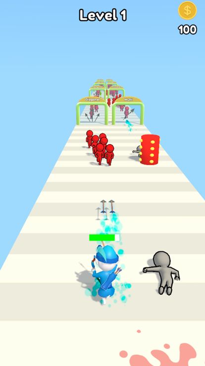 Archer Run 3D游戏截图