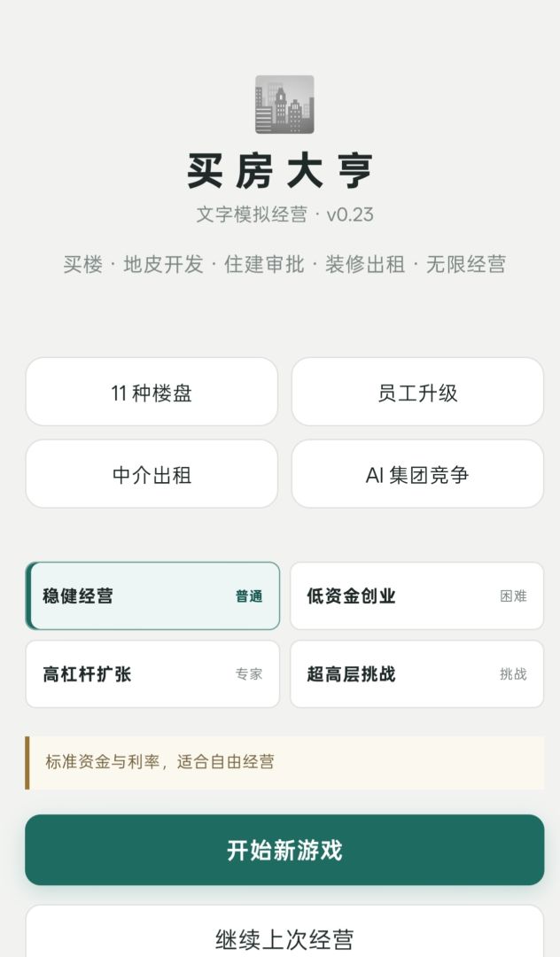 买房大亨游戏截图
