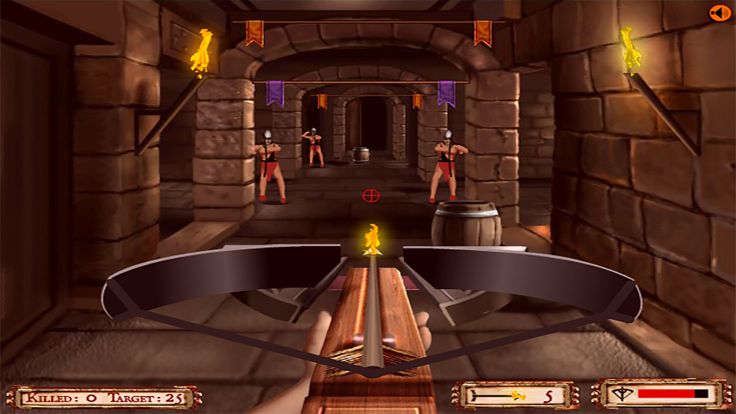 十字弓射手：城堡拯救游戏截图