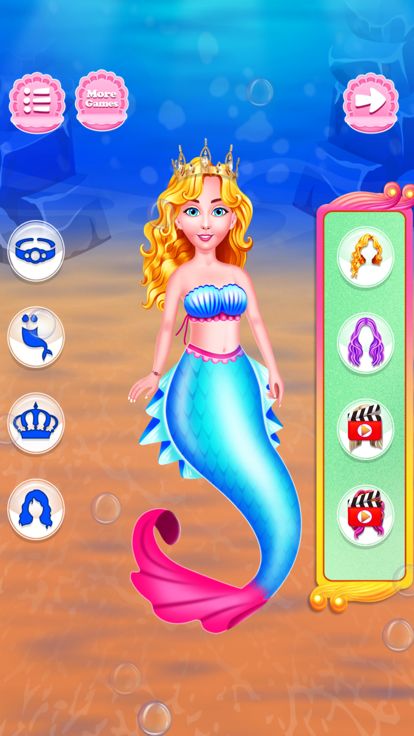 Ocean Mermaid Mommy游戏截图