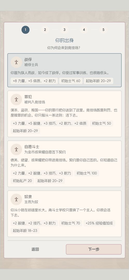 角斗士沙与桂冠:竞技场模拟器游戏截图