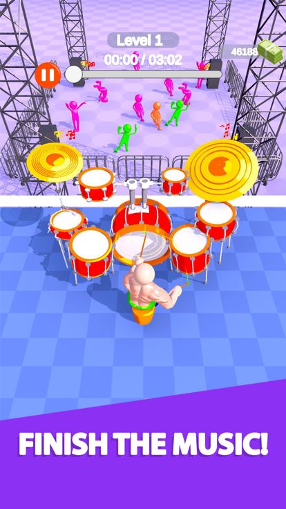 Stickman Drummer游戏截图