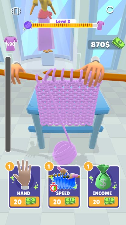 Big Stitch - 3D Knit game游戏截图