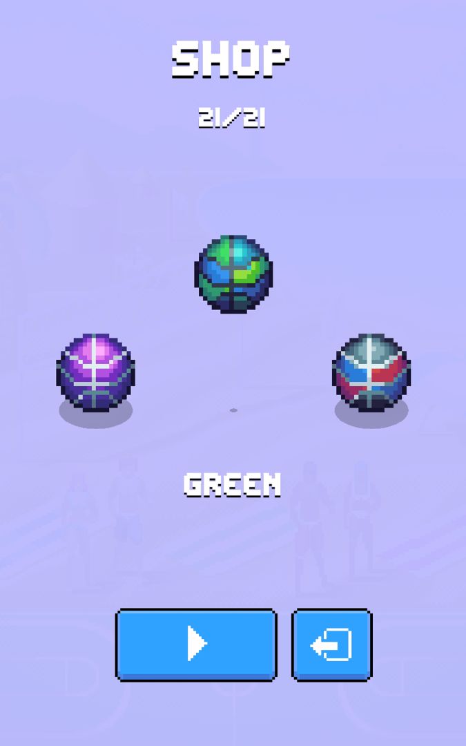 像素投篮游戏截图