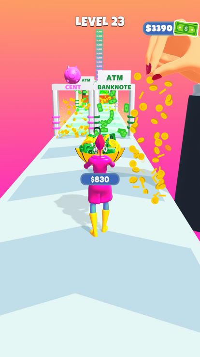 Rain Of Money 3D游戏截图