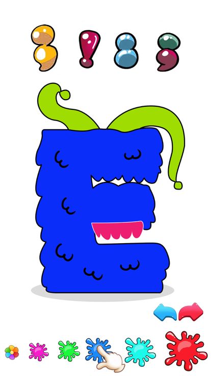 Coloring Alphabet Book Game游戏截图