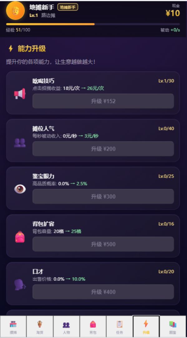 地摊捡漏模拟器游戏截图