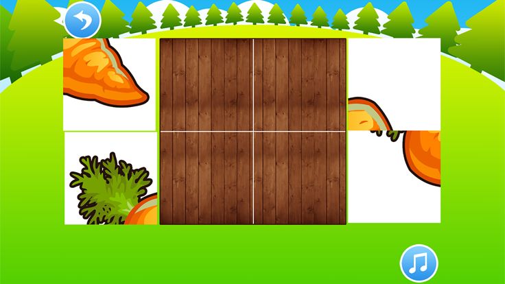 儿童认蔬菜 - 儿童游戏(2岁-3岁)免费游戏截图