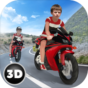 儿童摩托车无限制赛