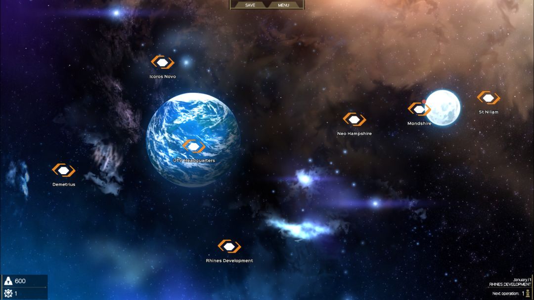 Sierra Ops - Space Strategy Visual Novel游戏截图