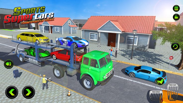 Car Cargo Truck Transport 3D游戏截图