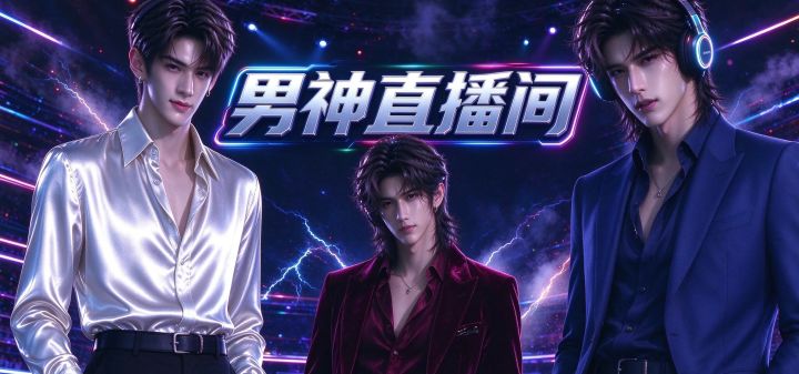 男神直播间 封面