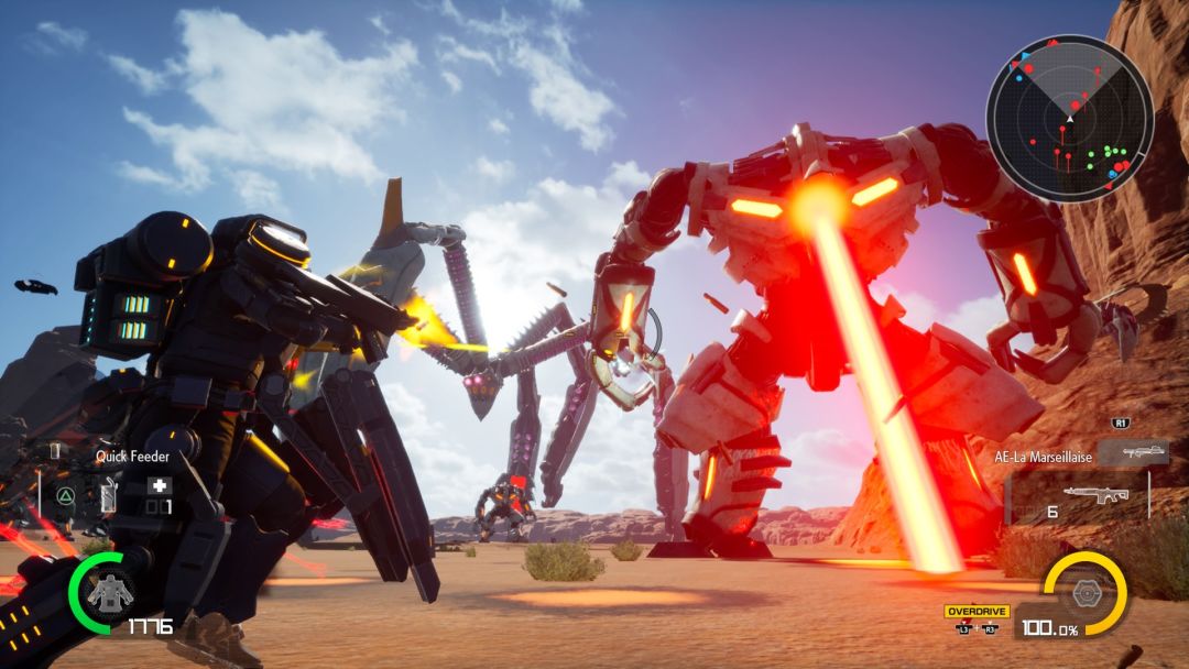 EARTH DEFENSE FORCE: IRON RAIN游戏截图