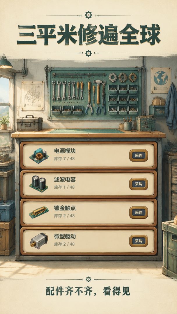 三平米修遍全球游戏截图