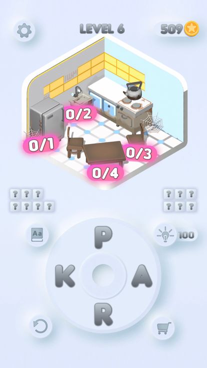 Redesign Home - Word Puzzle游戏截图
