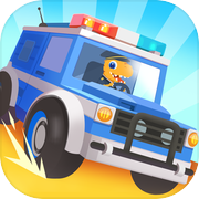 恐龙警车 – 赛车儿童游戏icon