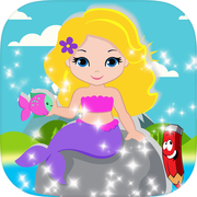 Princess Coloring Books - Painting Pages For Girlsicon