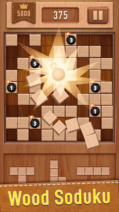 Wonder Wood Sudoku Block 3D游戏截图