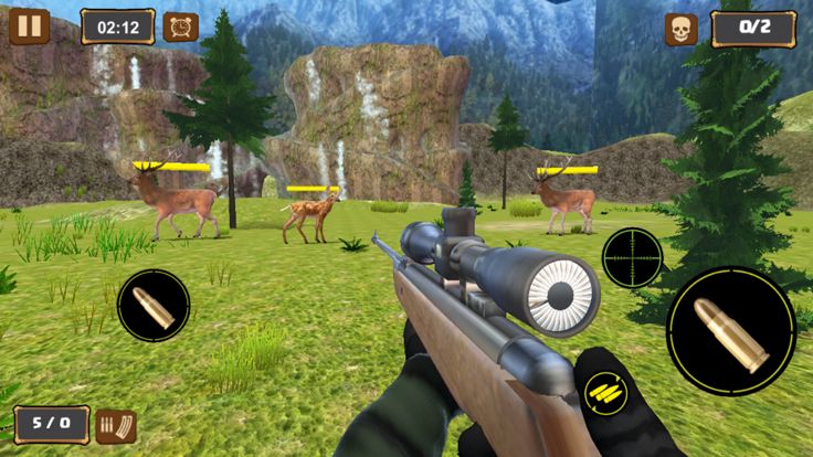 Wild Sniper Hunting Games 2024游戏截图