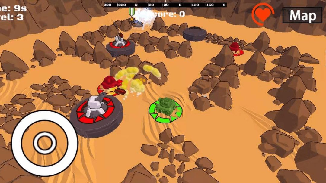 MazeTank游戏截图